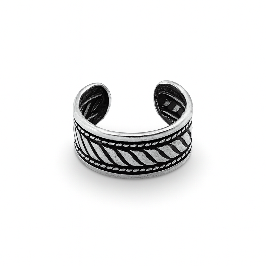 Ear cuff hoja tribal