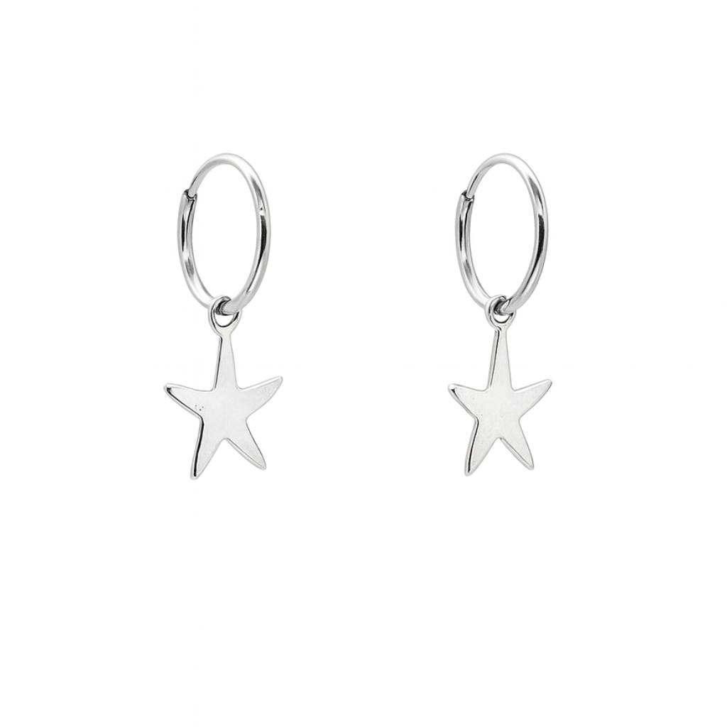 Argollas Minimalist Estrella de mar