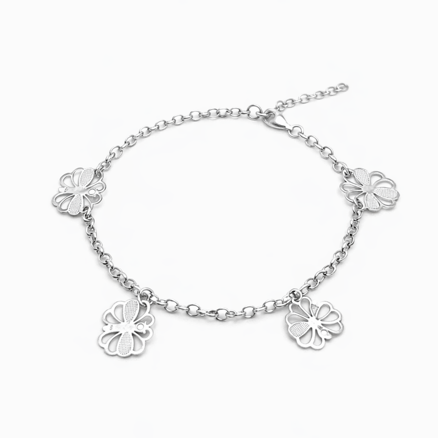 Pulsera mariposa minimalista