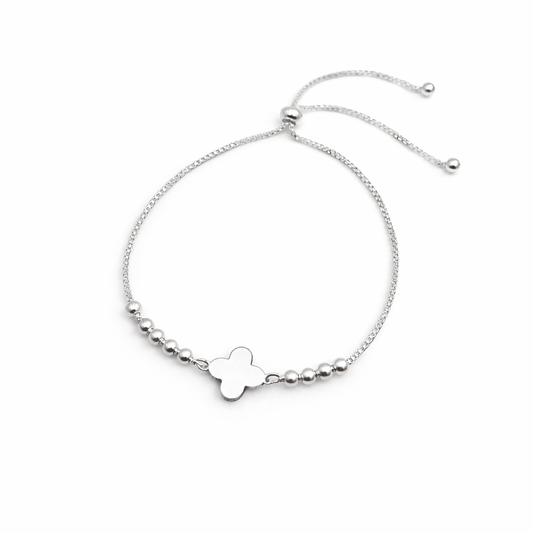 Pulsera Ajustable Trebol de la suerte
