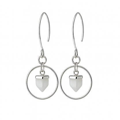 Aros Cuarzo Blanco
