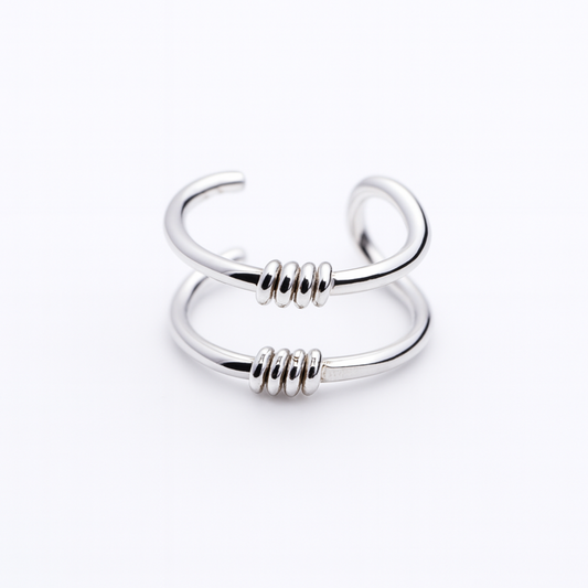 Ear cuff doble minimal