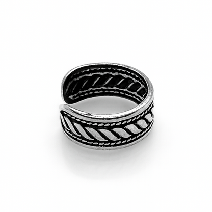 Ear cuff hoja tribal