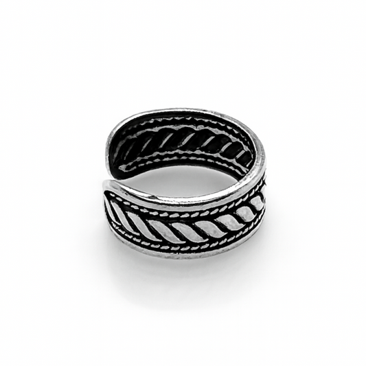 Ear cuff hoja tribal