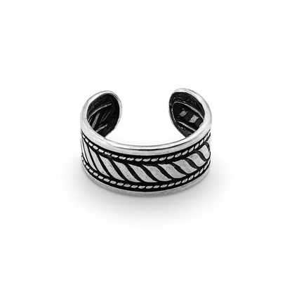 Ear cuff hoja tribal