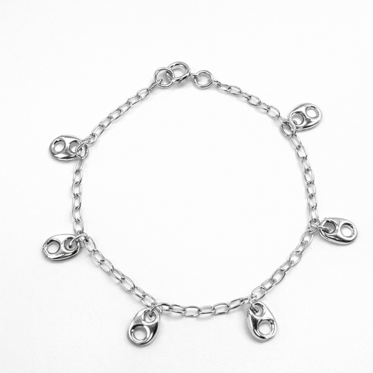 Pulsera calabrotes colgantes